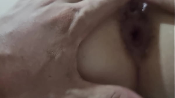 thumb opening her ass