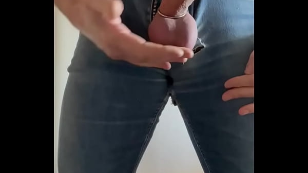 Jeans and cock