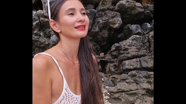 Risky shaking squirting orgasms with toy on the...