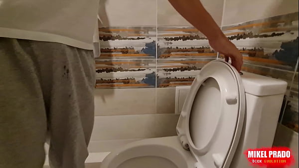 Download Video - Guy films him peeing in the toilet