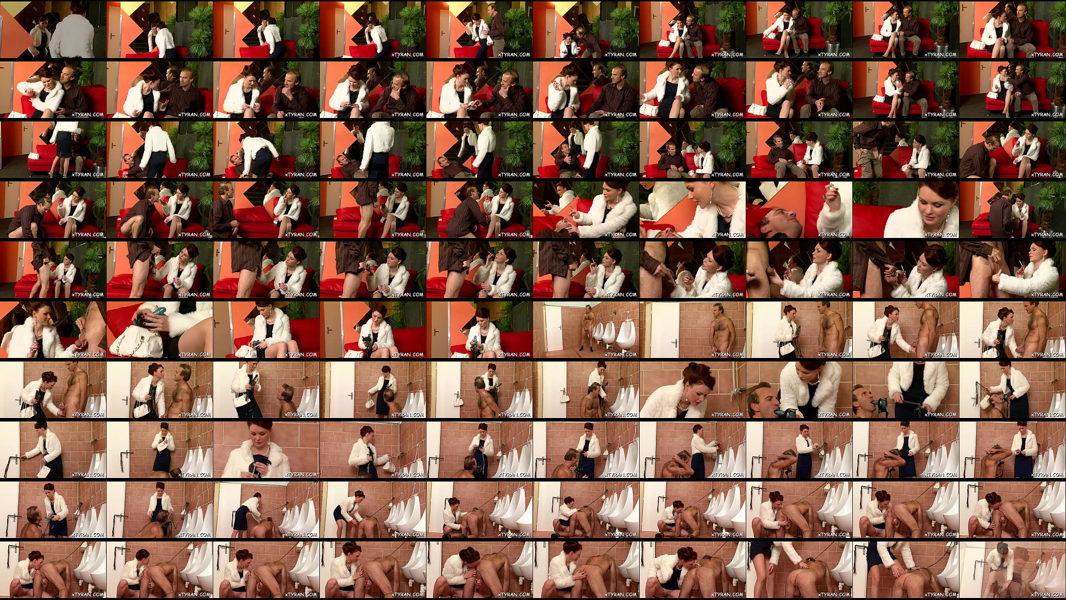 Hardcore femdom fetish with dude&#039;s a-hole spanked and toyed 预览图