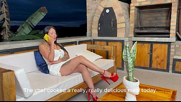 Latin MILF takes a huge helping of BBC, and the chef gives her a load for dessert
