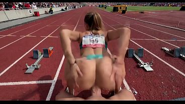 WOW!! I Fucked a Latina Athlete in Public at the World Games Right Before Her Race – Incredible Sex (AI Generated)