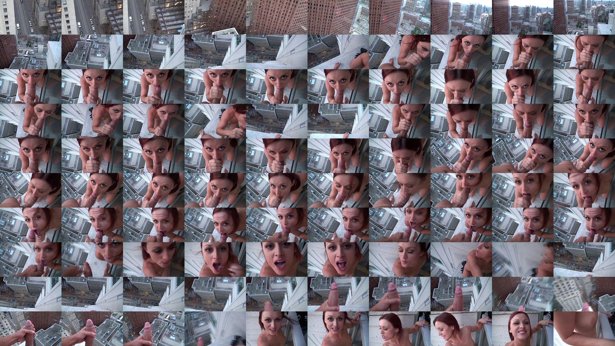 Karlie Montana chupando do lado de fora do 43&ordm; andar 预览图