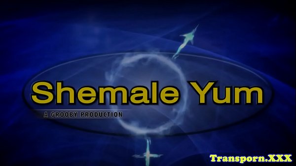 Bigtit tgirl in stockings masturbating solo