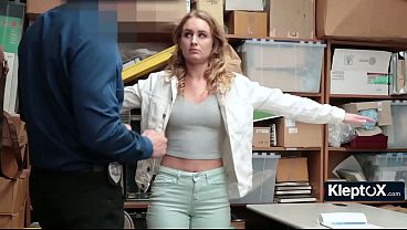 Shoplifter Spreads For A Search Then Accepts The Guard's Deal