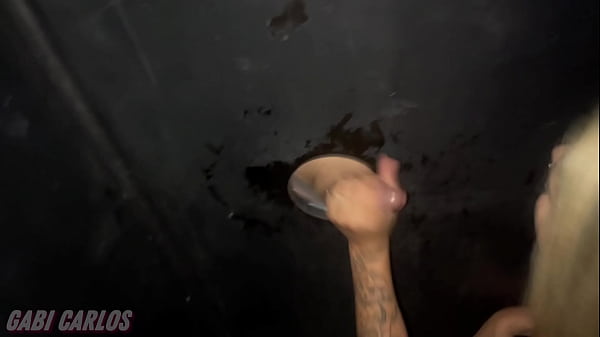 I went with my friend to the Glory hole at the Swing house! We were so horny!