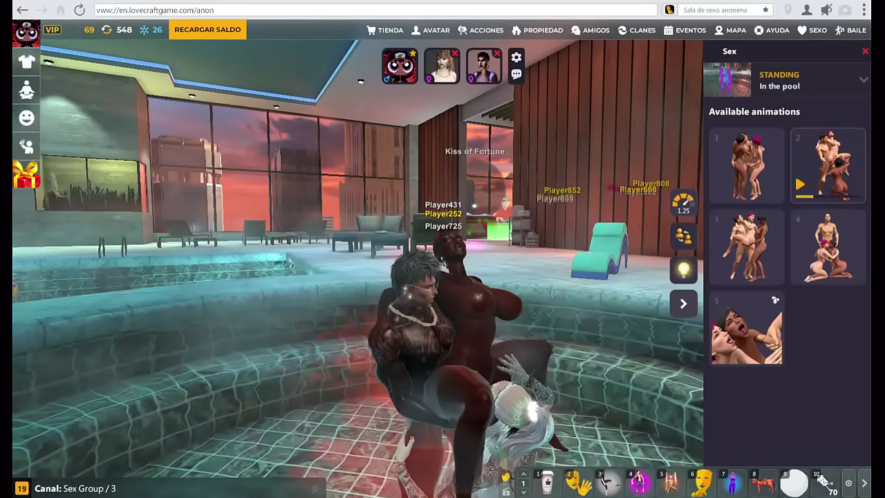 Cogiendo duro en tr&iacute_o sexual con latinas de enorme culo | LoveCraft | BlessdWS