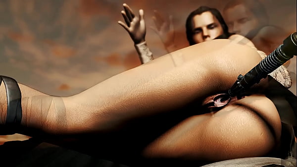 Rey having fun with the force training