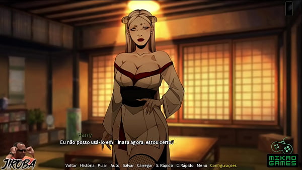 Naruto Shinobi Lord ep 4 - I spent the night watching Naruto and Hinata, had anal sex
