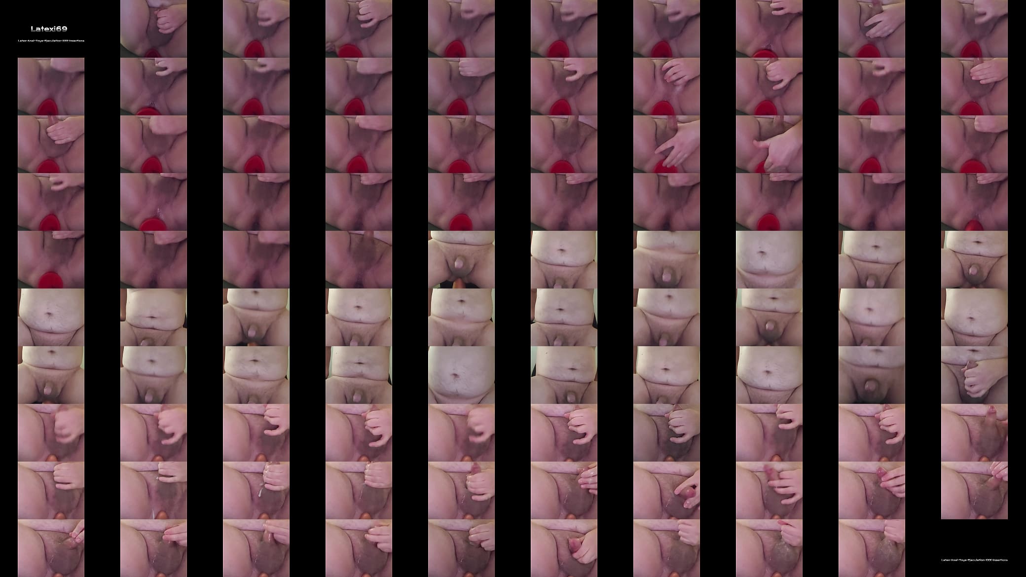 Butt plug masturbation with cumshot 预览图
