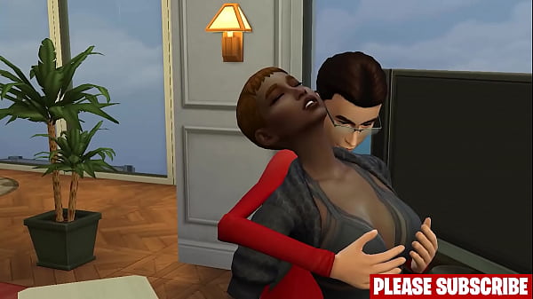 Black StepMom Fucking With White StepSon