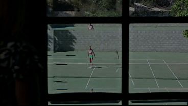 so they strip down on the counter and it becomes a total swirl fest going as they are...