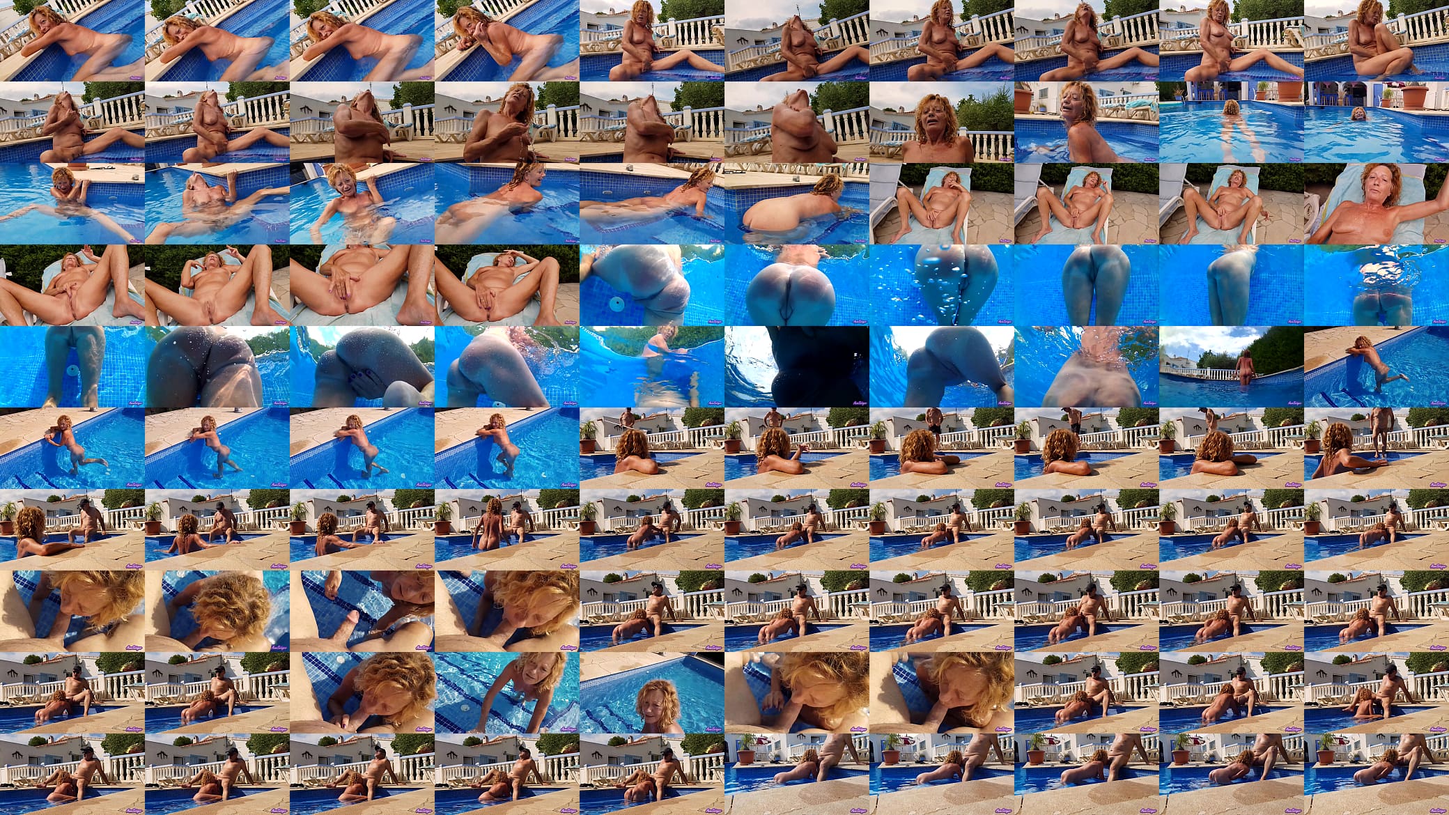 Nice Weather, and Sex in the Pool Water. 预览图