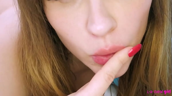 Charming blonde shows her perfect body