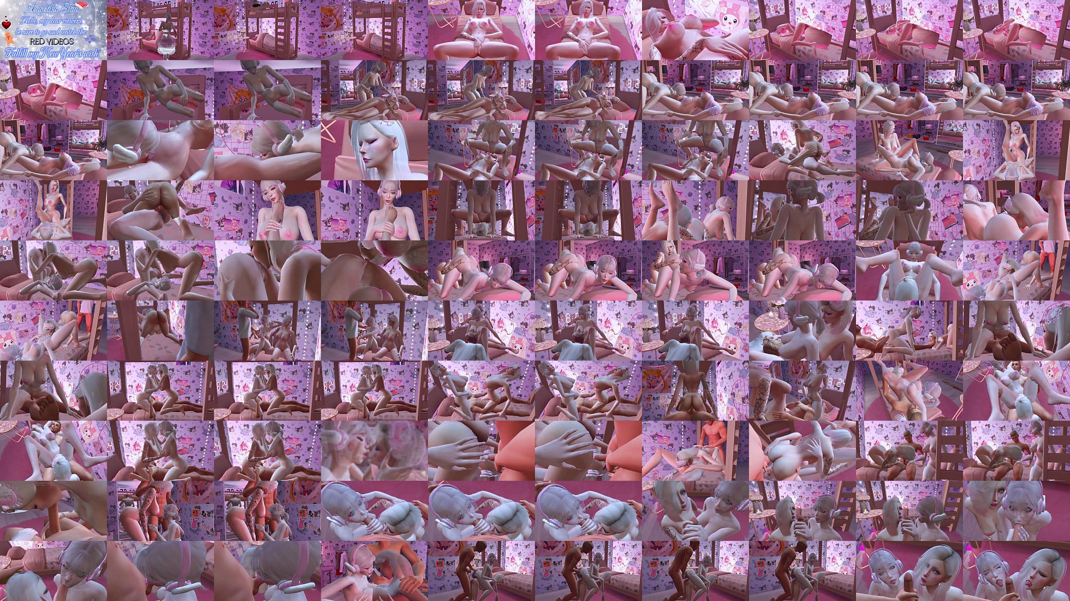 stepfather arranged hard anal sex for two lesbian stepdaughters sims me hentai animation 预览图