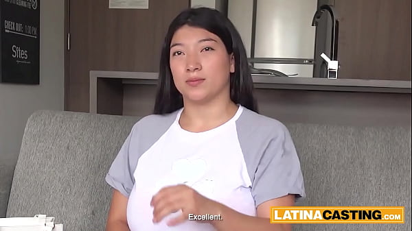 HUGE TITS Latina Slut Face Fucked ROUGH By Big Cock American Producer