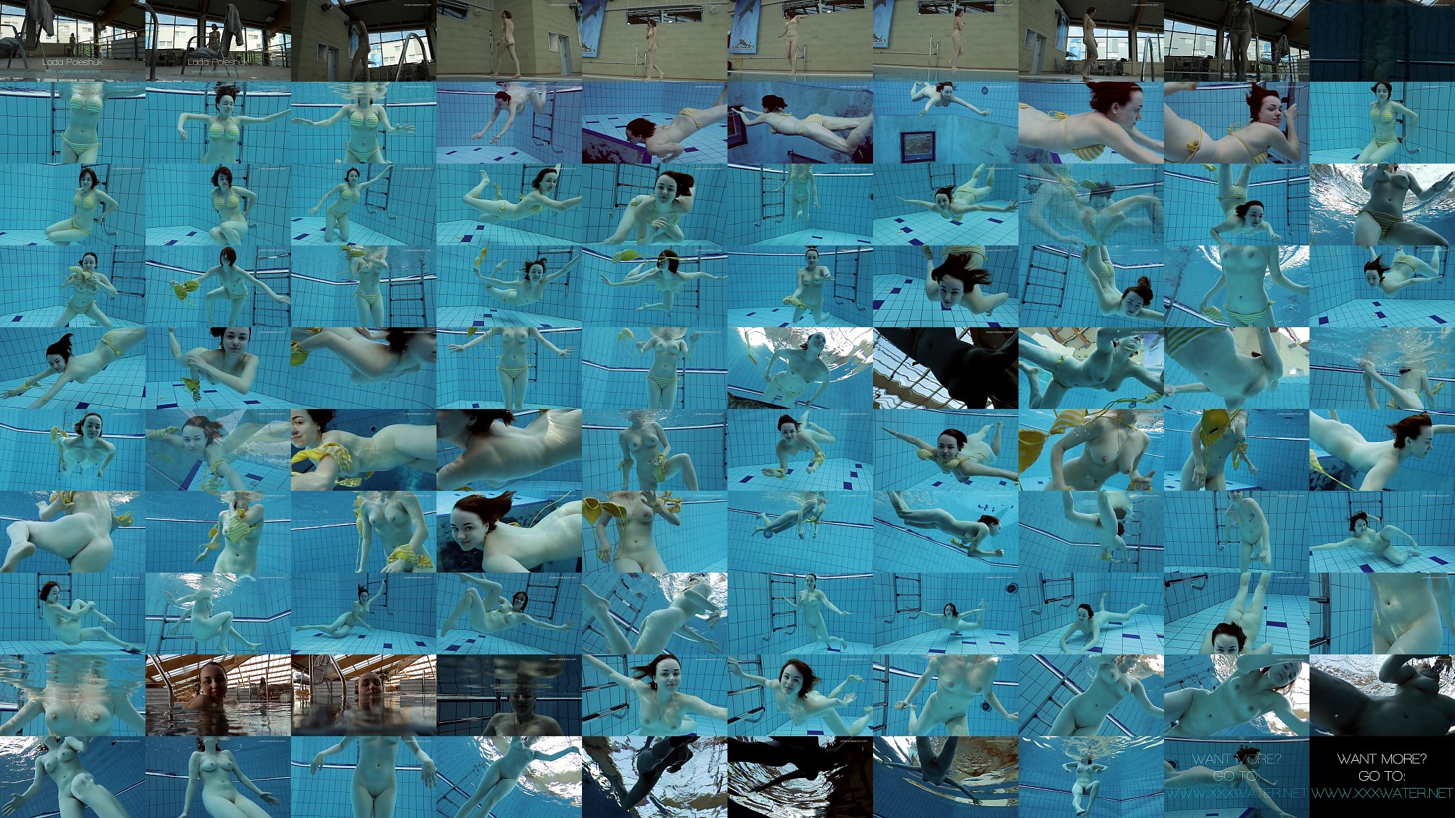 Lada Poleshuk underwater show big tits short hair 预览图
