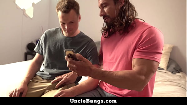 Lucky Stepson Learns Everything About Gay Sex from His Daddy - Unclebangs