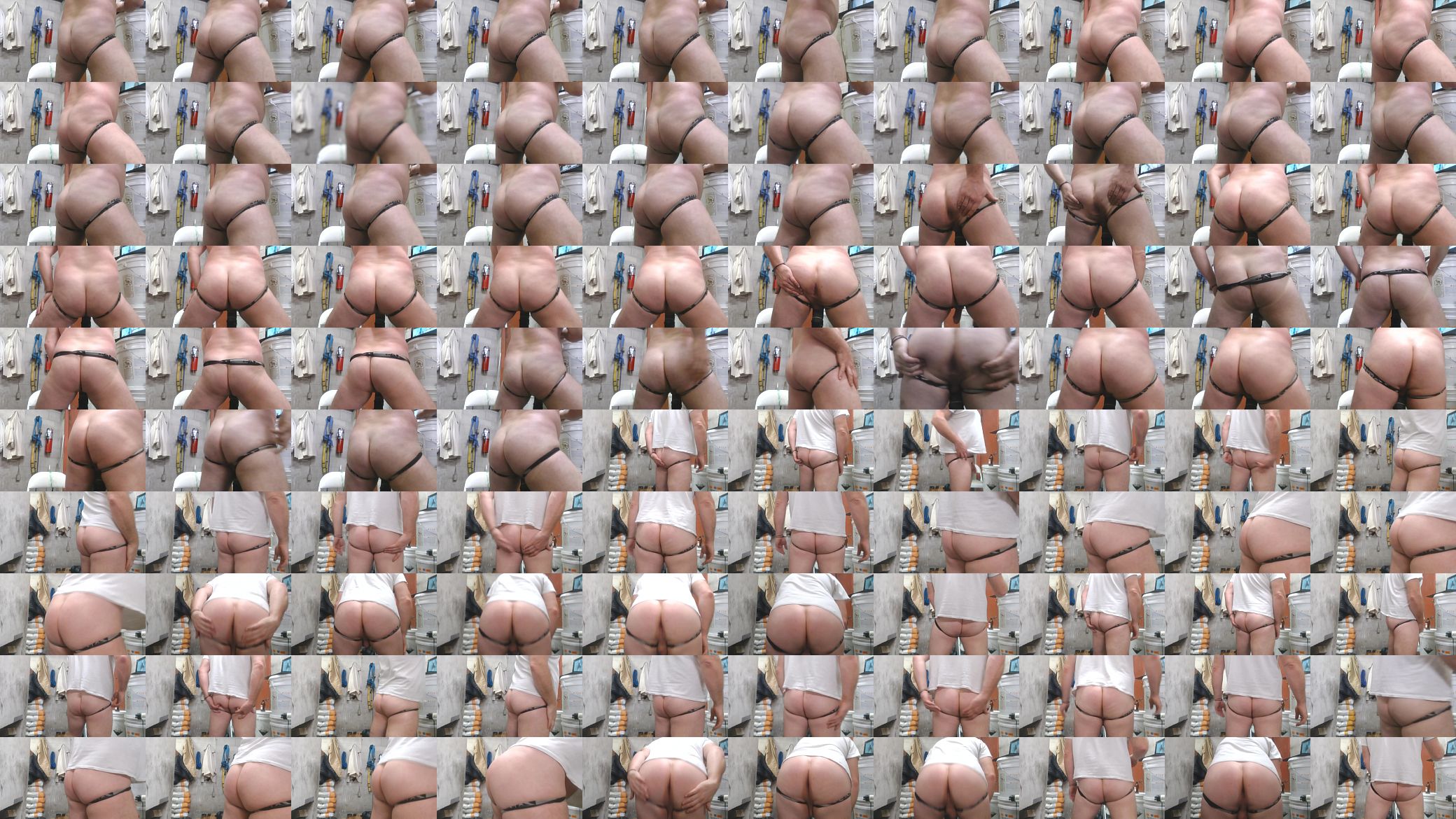 JoeyD Plump Pale Butt Bouncing Anal Cowboy 预览图
