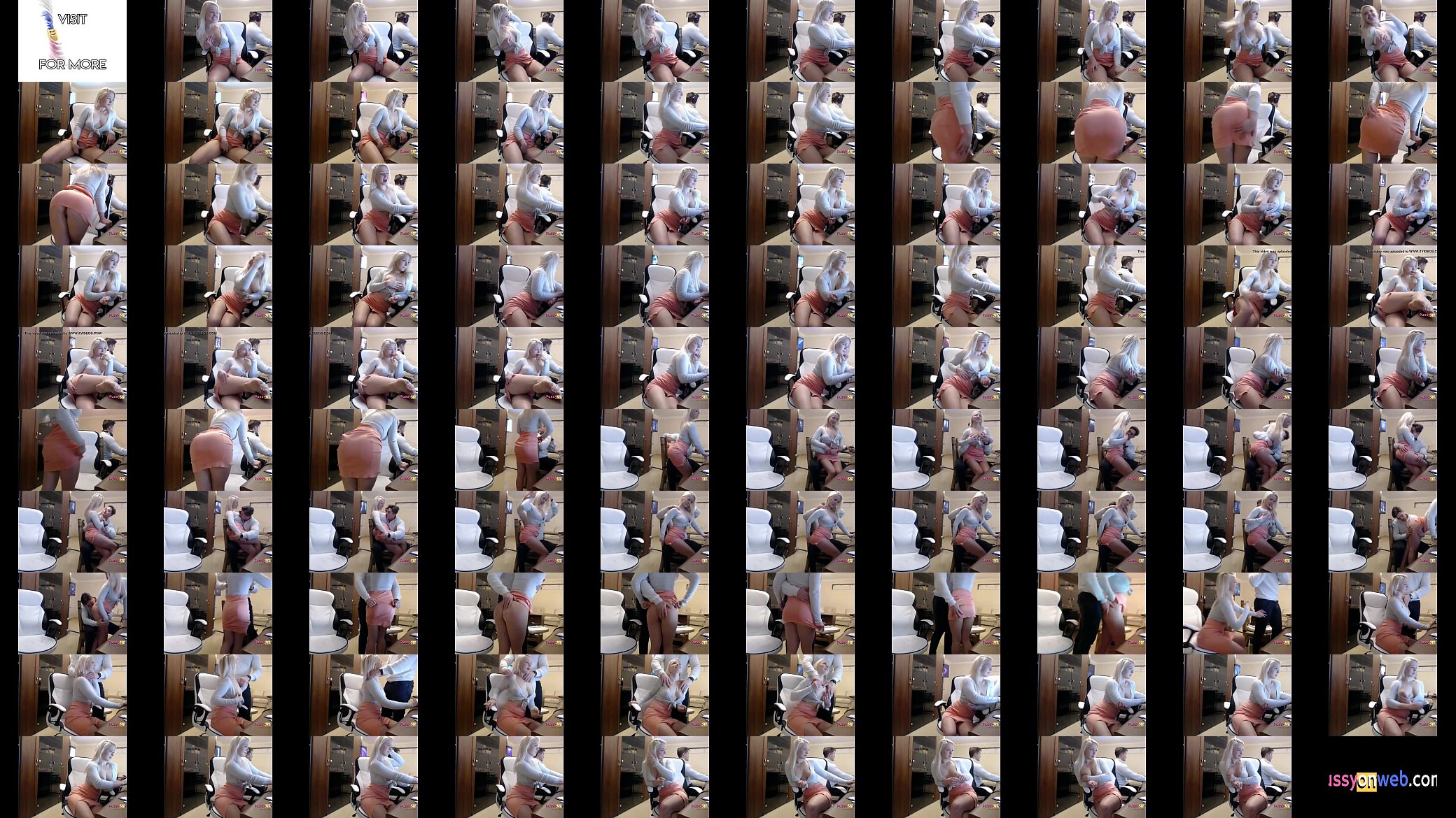 Blonde Masturbates secretly on Webcam 预览图