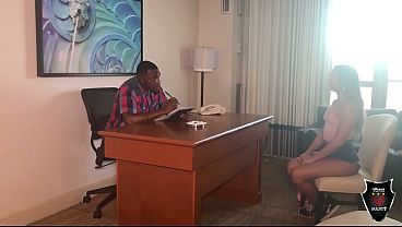 Rome Major's Hard BBC Plows Into Rose Isstar's Ass In The Office!