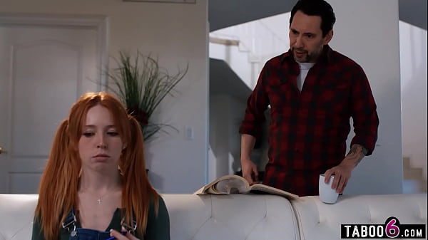 Social Worker And Stepdad Fuck Teen Stepdaughter In Both Holes