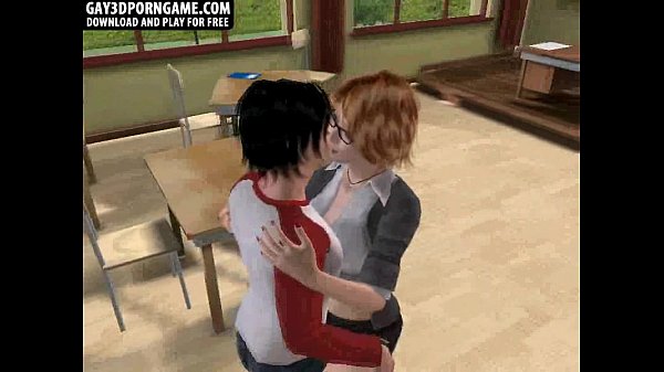 This sexy shemal whore gets stuffed on a 3D desk