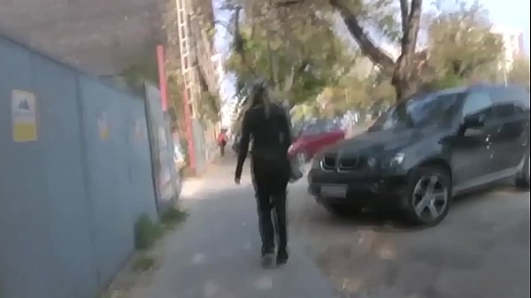 Hunting a slave in the city.The blonde victim. Part 1. Mercedes White training's starts.