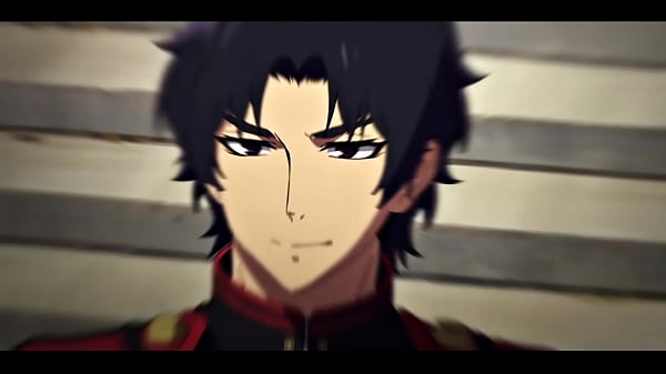 Guren cuspindo no rosto do vampiro dotado