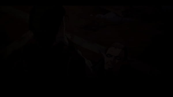 Guren cuspindo no rosto do vampiro dotado