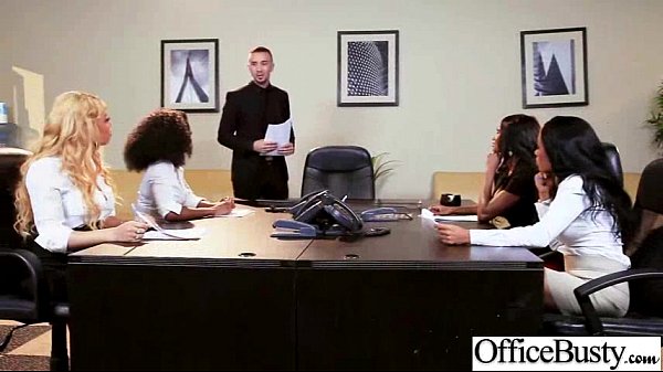 Big Melon Tits Worker Girl Fucks In Office clip-04