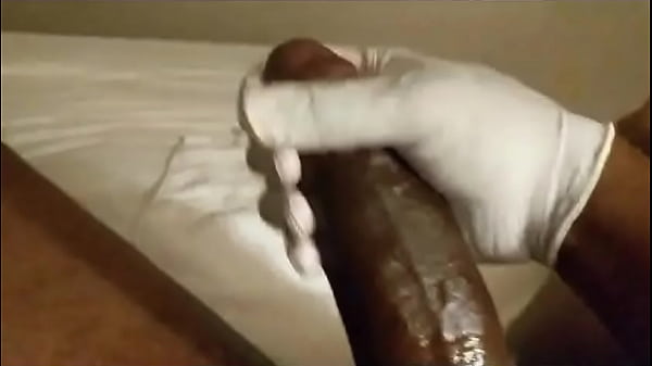 Tysonsbigblackcock - STROKING BIG BLACK DICK in...