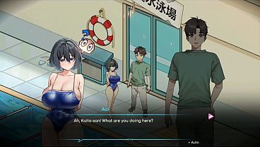 Hentai Game – Aoi Hentai Gallery Locker Room Fuck and Couch Fuck - Lifeguard Holic
