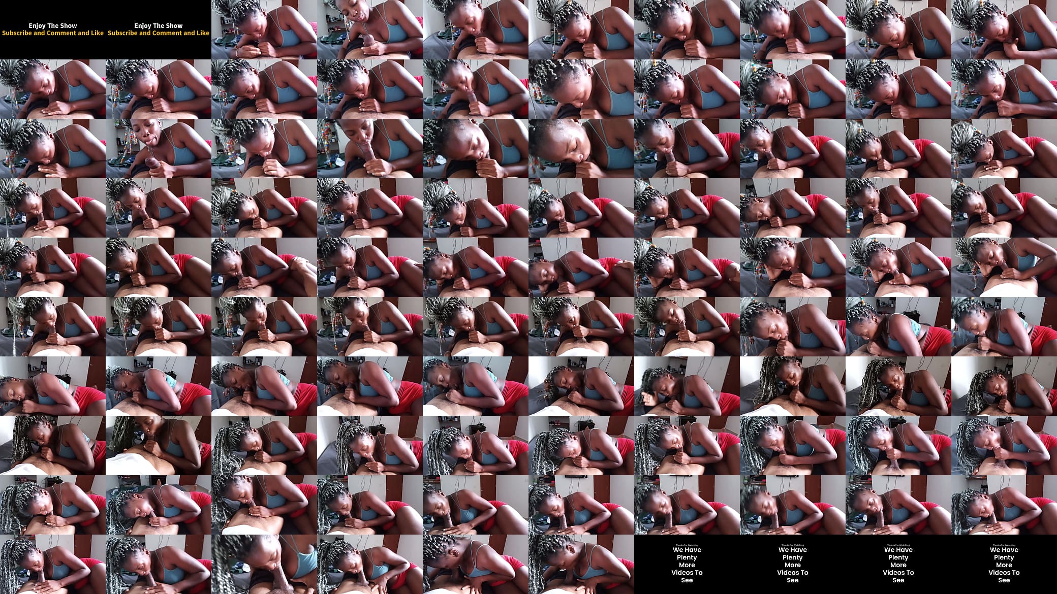 Colombian Ebony Milf Took Boyfriend Into The Bedroom To Give Blowjob And Almost Got Caught In Action - Jhodez1 预览图