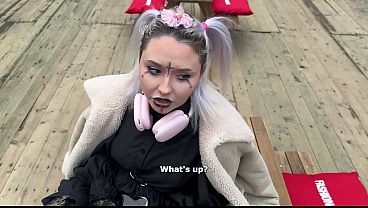 QroZne & Amber Kai - PERFECT ALT GIRL BLOWJOB AND CUM IN MOUTH