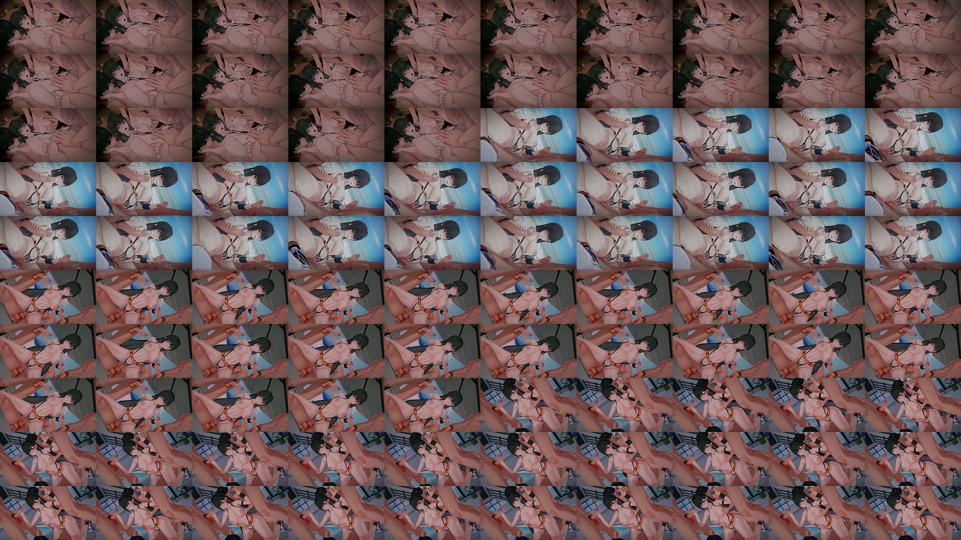 [Goddess of Victory: Nikke] - Marciana &quot;STRICT TEACHER MELTDOWN&quot;: Bound Swimsuit Beauty &amp; POV Sandwich DP (4K/60FPS) | (厳格な女教師わからせ) 预览图