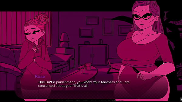 Kissing therapy sex games the lesbian headmaster seduced a hot student