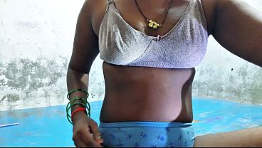 Indian Village Desi Bhabhi's Sexy Pussy Fucking in Hindi