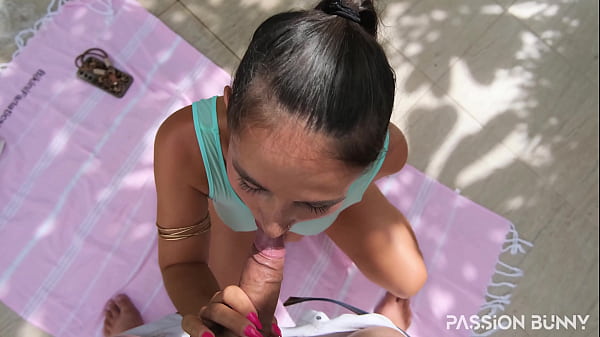 Wrong delivery finished with nice blowjob and public fuck - SHORT VERSION