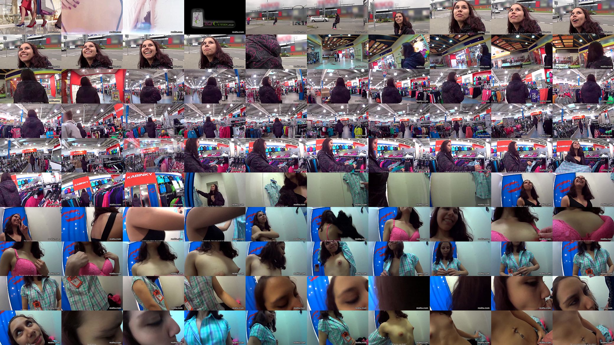 Stunning czech teenie was seduced in the mall and rode in pov 预览图
