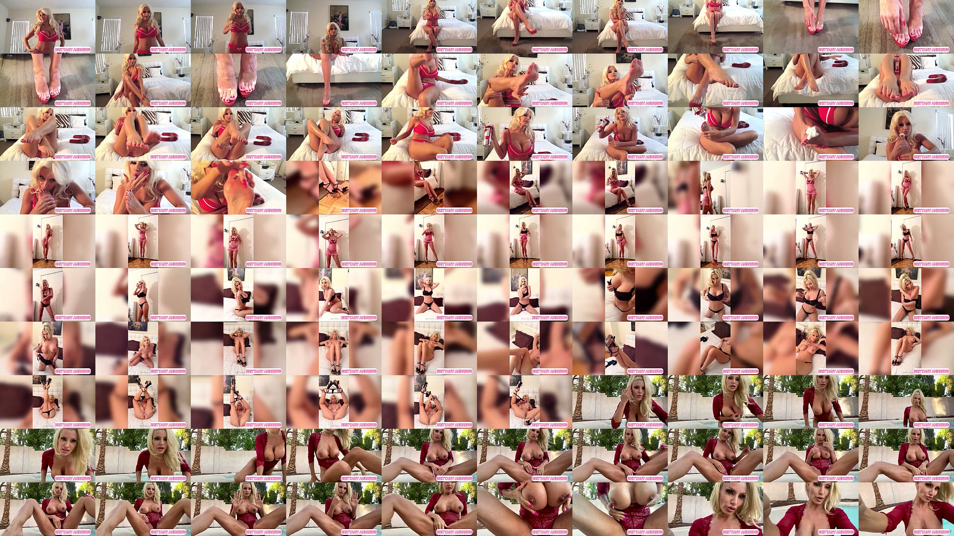 Stunning Blonde Brittany Andrews Tease And Pleasure Compilation! 预览图