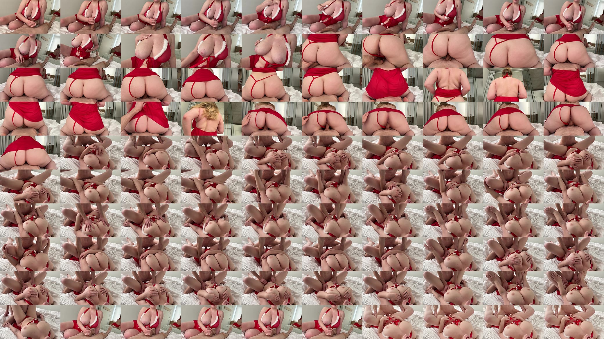 Skinny Boy vs Huge Tits Chubby Step Sister Hot Sex before Christmas 预览图