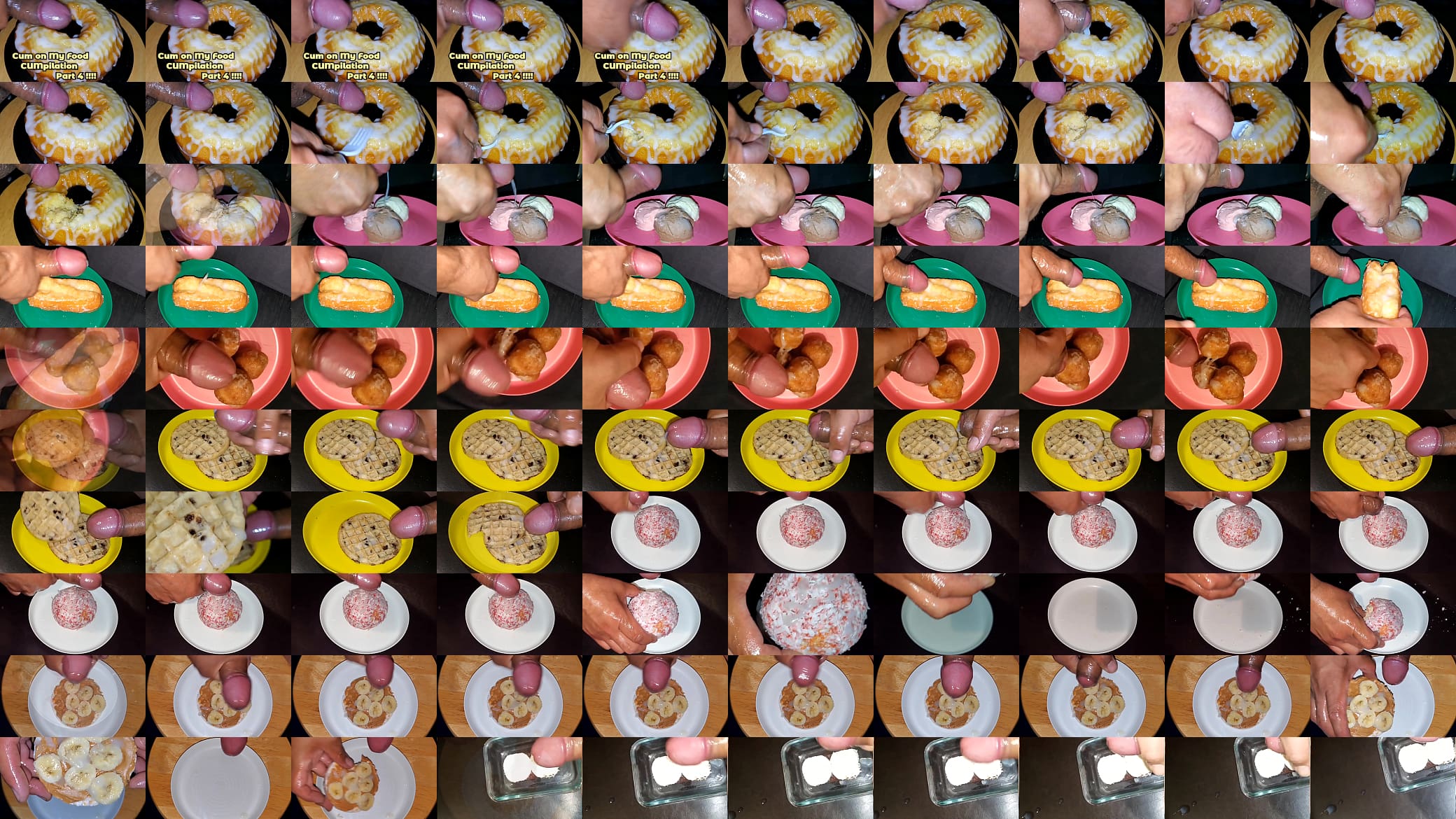Cum On My food: Cumpilation part 4 预览图