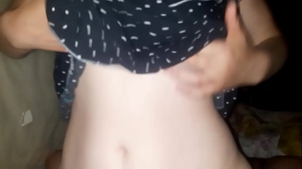 On Christmas Eve I give my tits to my Santa Claus - homemade porn - POV