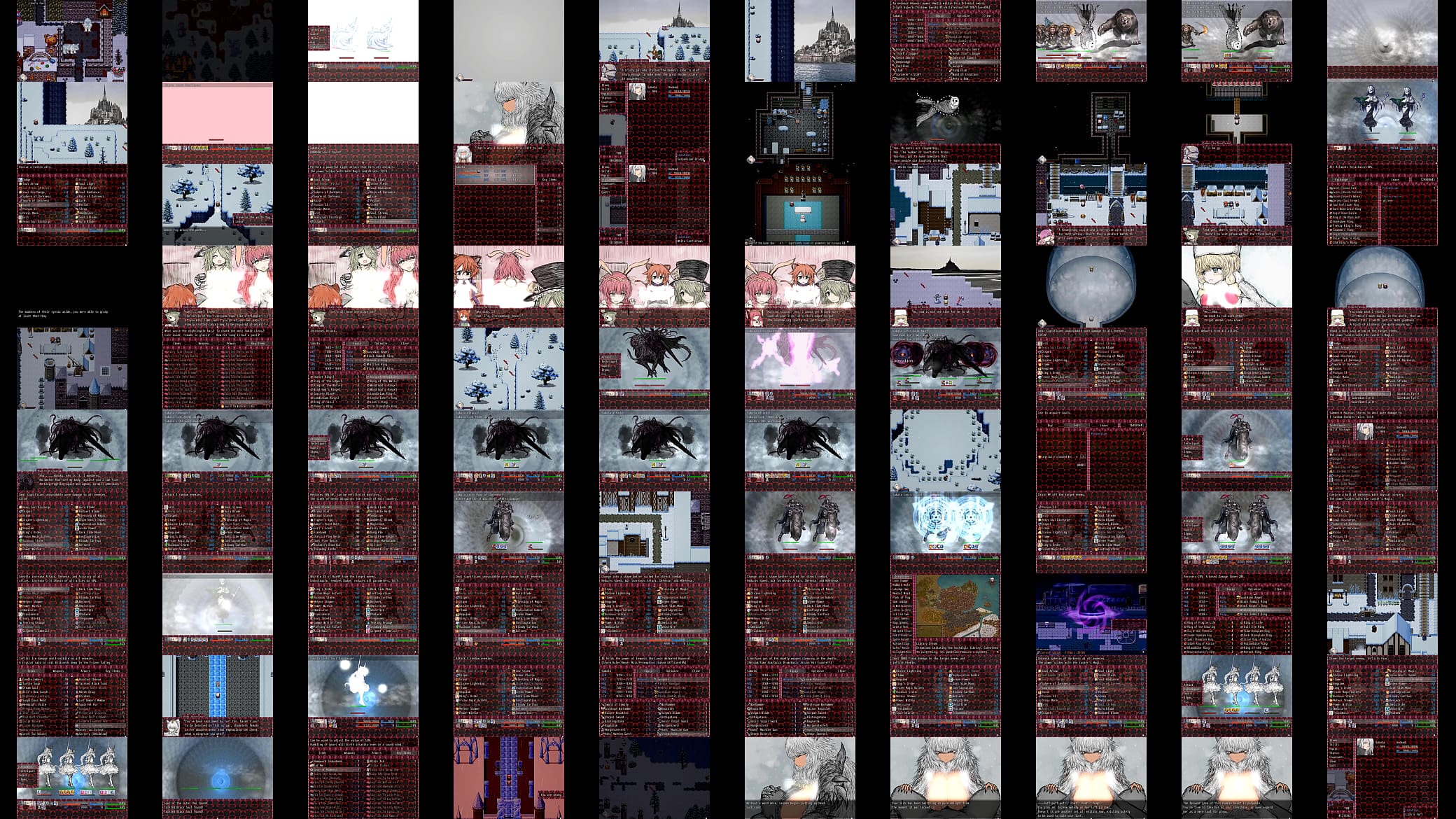 black souls 2 (20) lion route, 4p hatter hare dormouse, gerda, leiden fixed 预览图