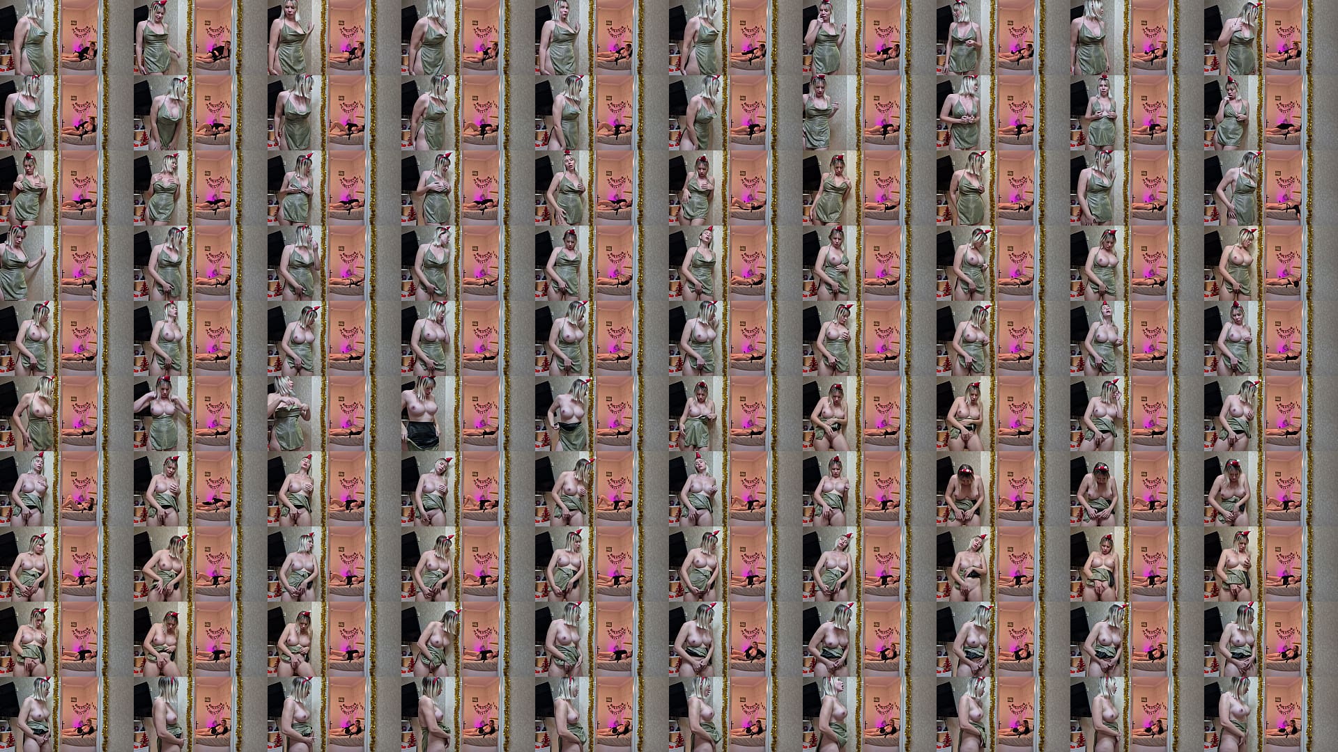 I came home and found my slut stepsister masturbating - I couldn&#039;t resist and started peeking and masturbating. New Year 2025 预览图