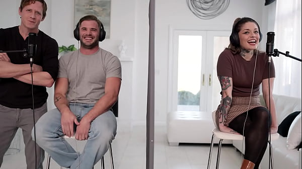 Tatted Babe Vanessa Vega Gets Her Tights Ripped & Clit Licked by Nathan Bronson