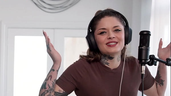Tatted Babe Vanessa Vega Gets Her Tights Ripped & Clit Licked by Nathan Bronson