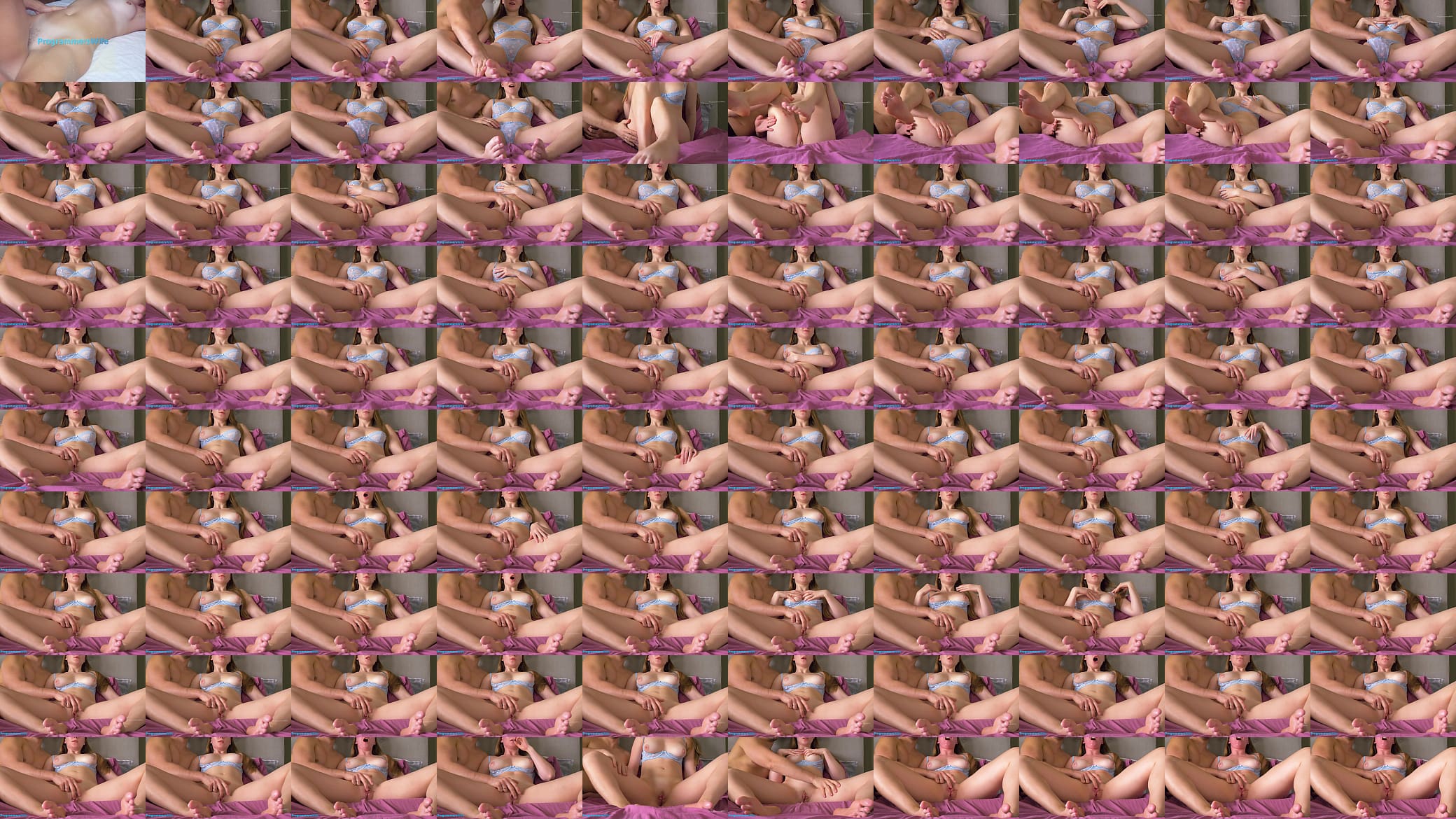 Masturbating big tits beauty until she reaches orgasm, pussy masturbation orgasm - ProgrammersWife 预览图